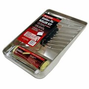 Wooster 9" Golden Flo High Quality Roller Tray Kit, PK 3 R914